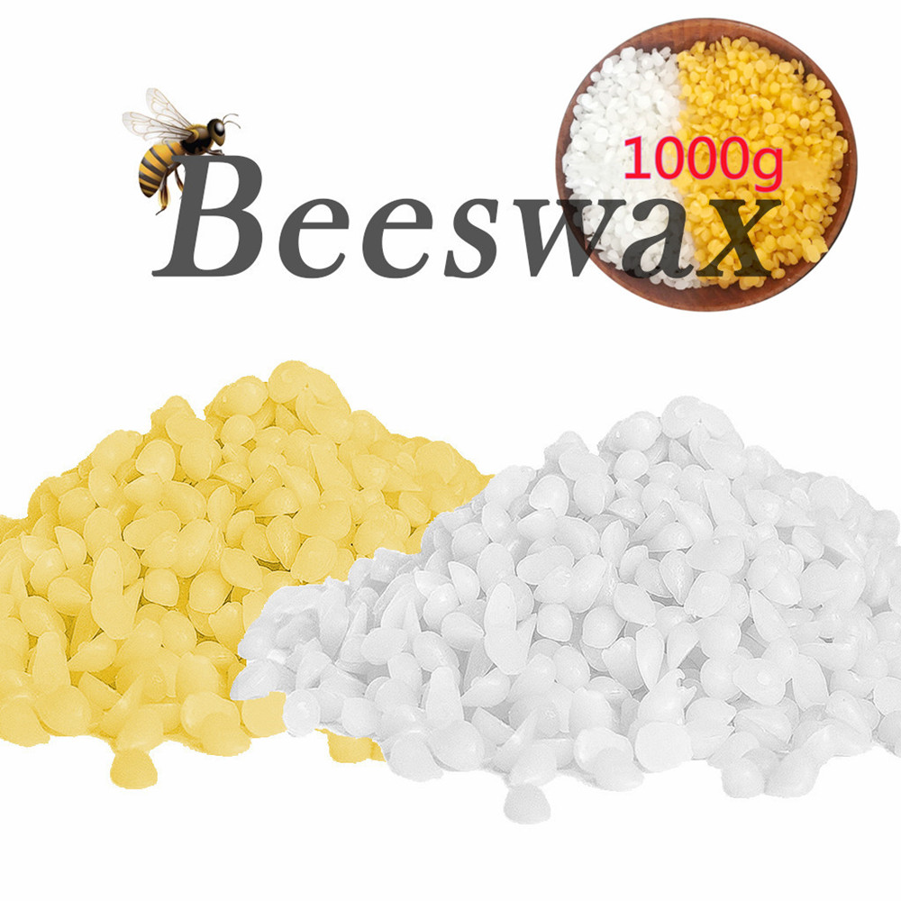 Candle Supplies To Make Candles - Cire d'abeille naturelle Pure 1000g, cire