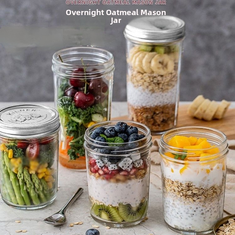 Mason Jar 8Oz - Pot Mason en verre à grande