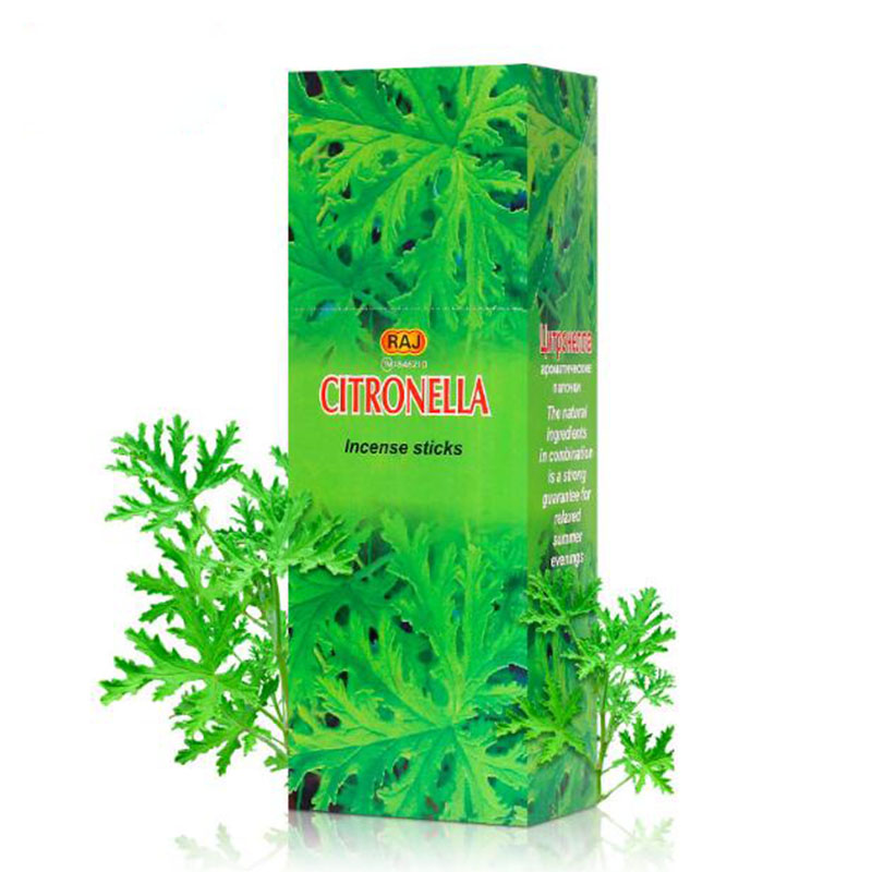 Candle Fragrance Supplies - Encens indien saveur citronnelle, bâton d'aromathérapie,