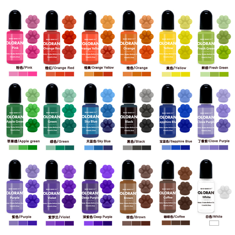 Candle Supplies To Make Candles - Les colorants de bougie avertissent ci-après,