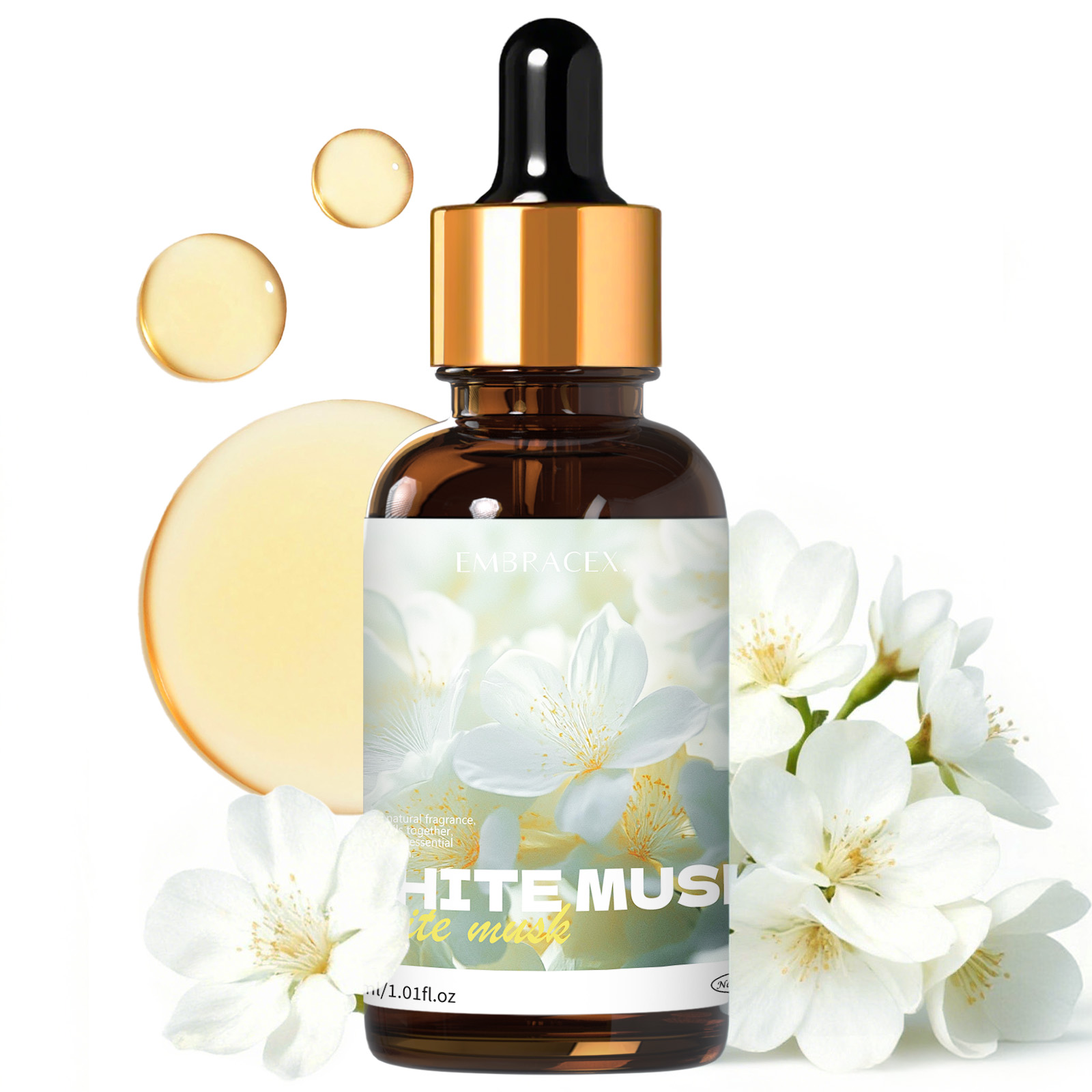 Candle Fragrance Supplies - Huiles parfumées au musc blanc 30