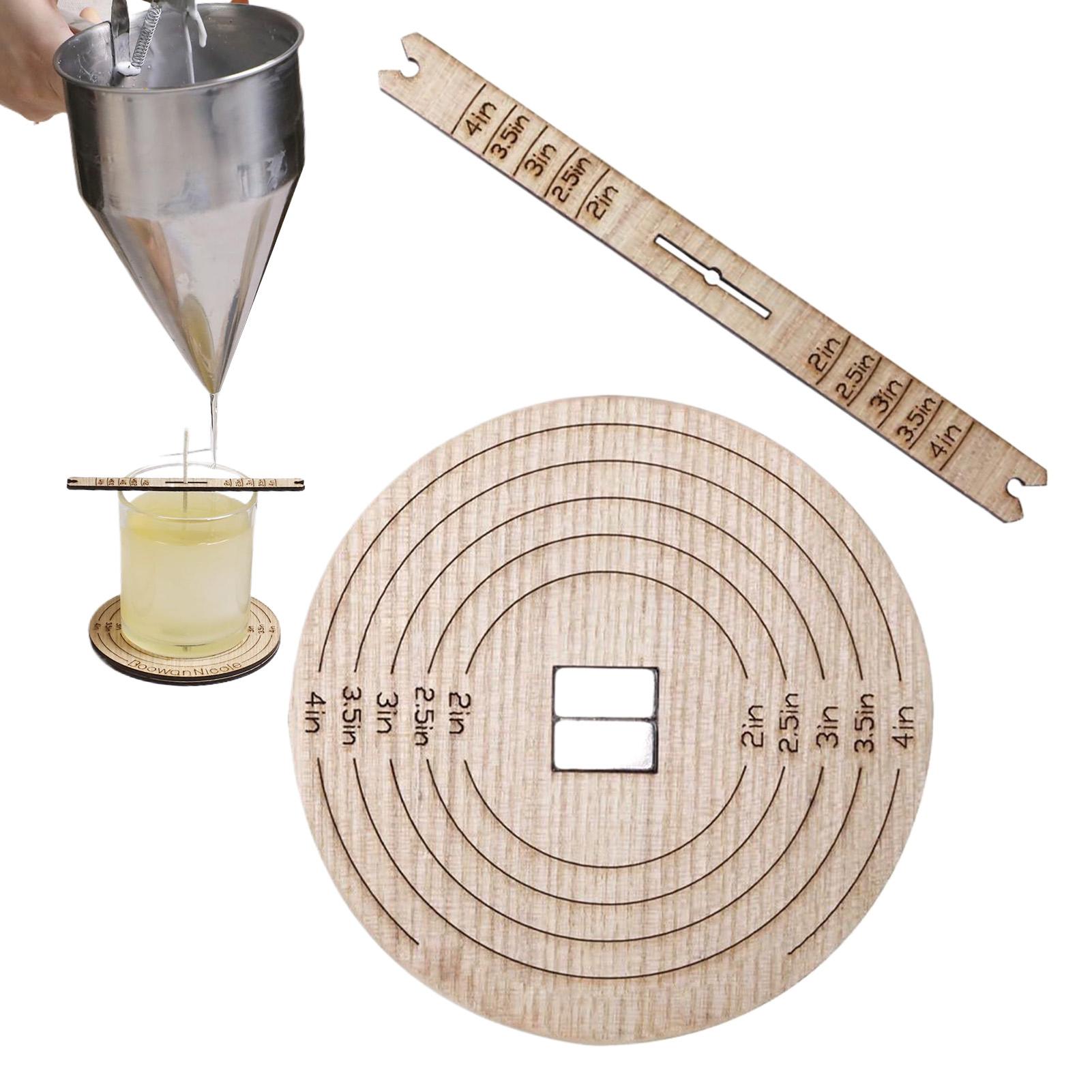 Candle Fragrance Supplies - Lot de 2 stabilisateurs en bois