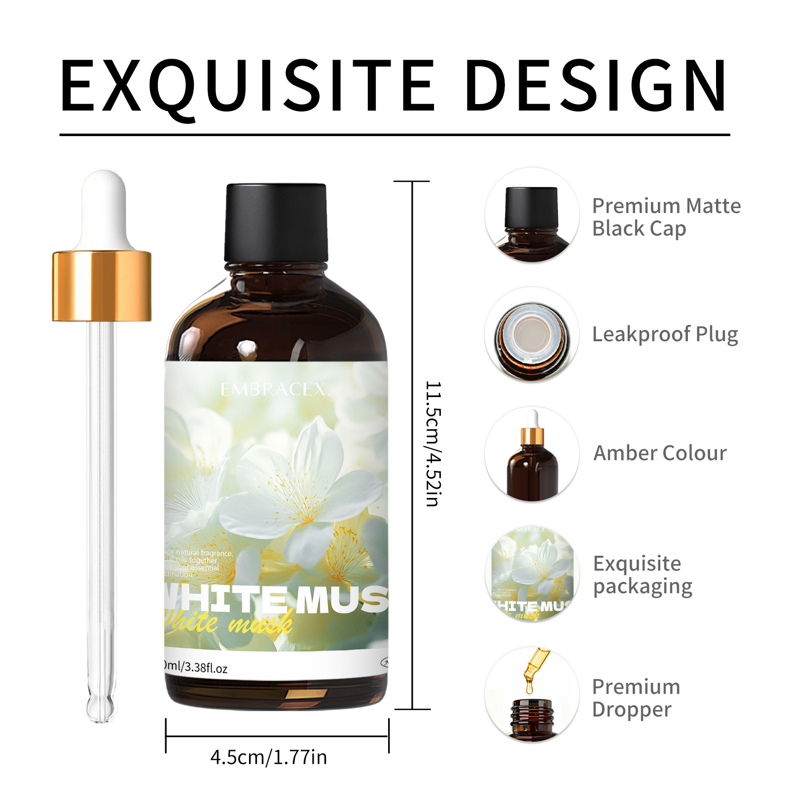 Huiles parfumées au musc blanc - Candle Fragrance Supplies avis et prix