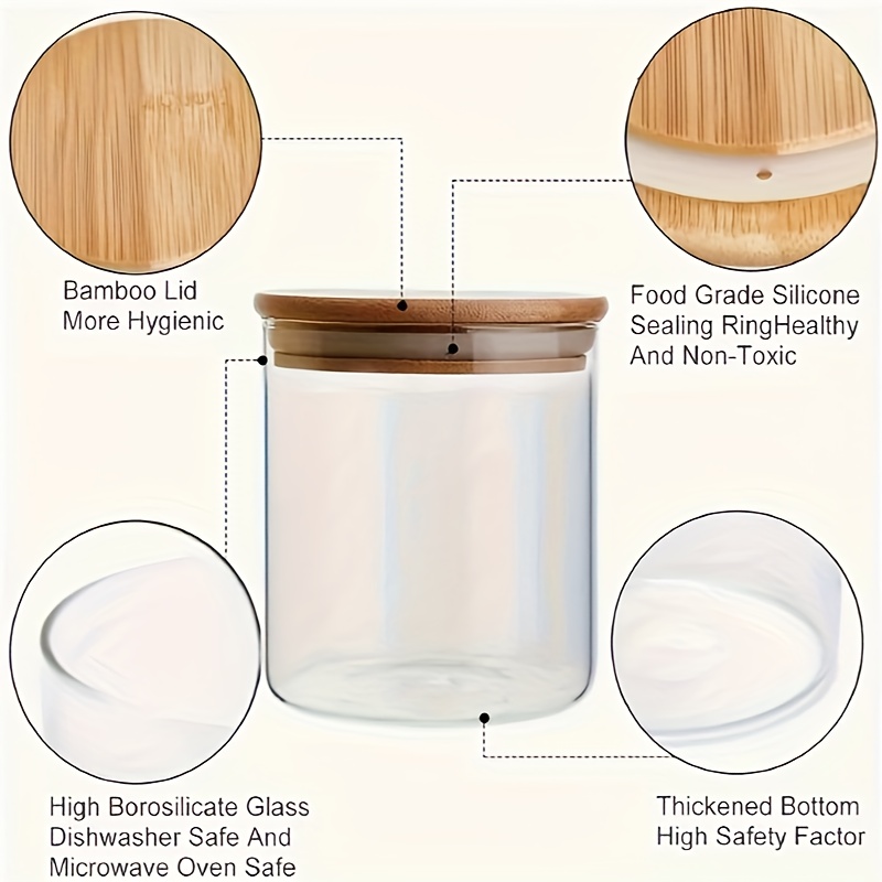 Pots à épices en verre avec co - Mason Jar 8Oz avis et prix