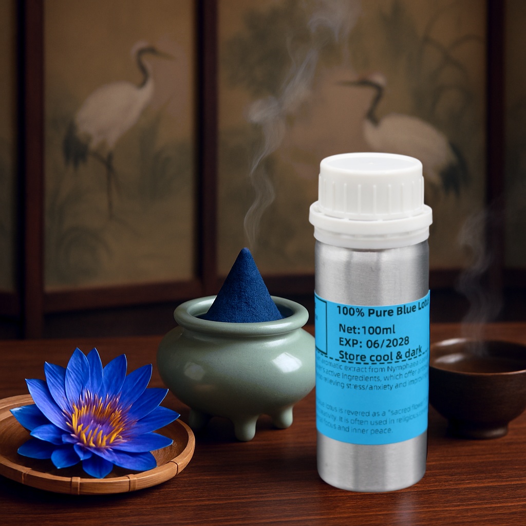 Huile de parfum de Lotus bleu  - Candle Fragrance Supplies avis et prix