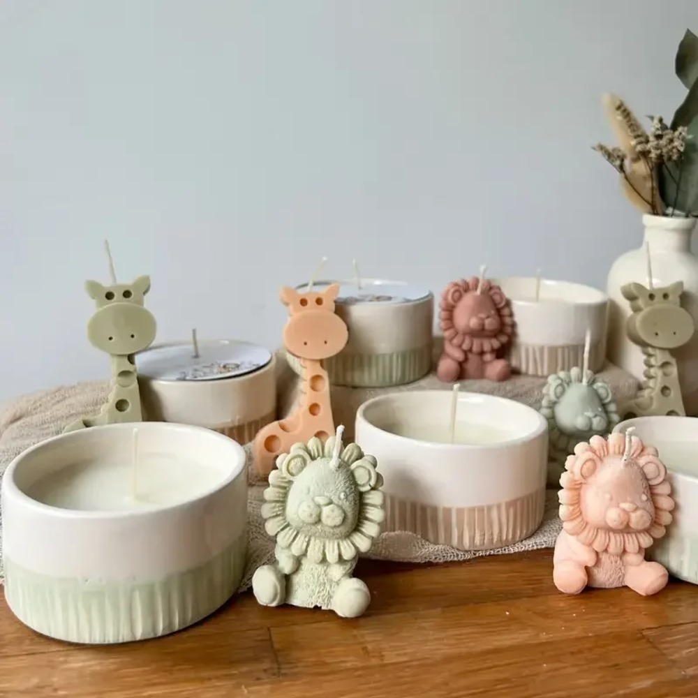 Moule en silicone Lion et Gira - Candle Fragrance Supplies avis et prix