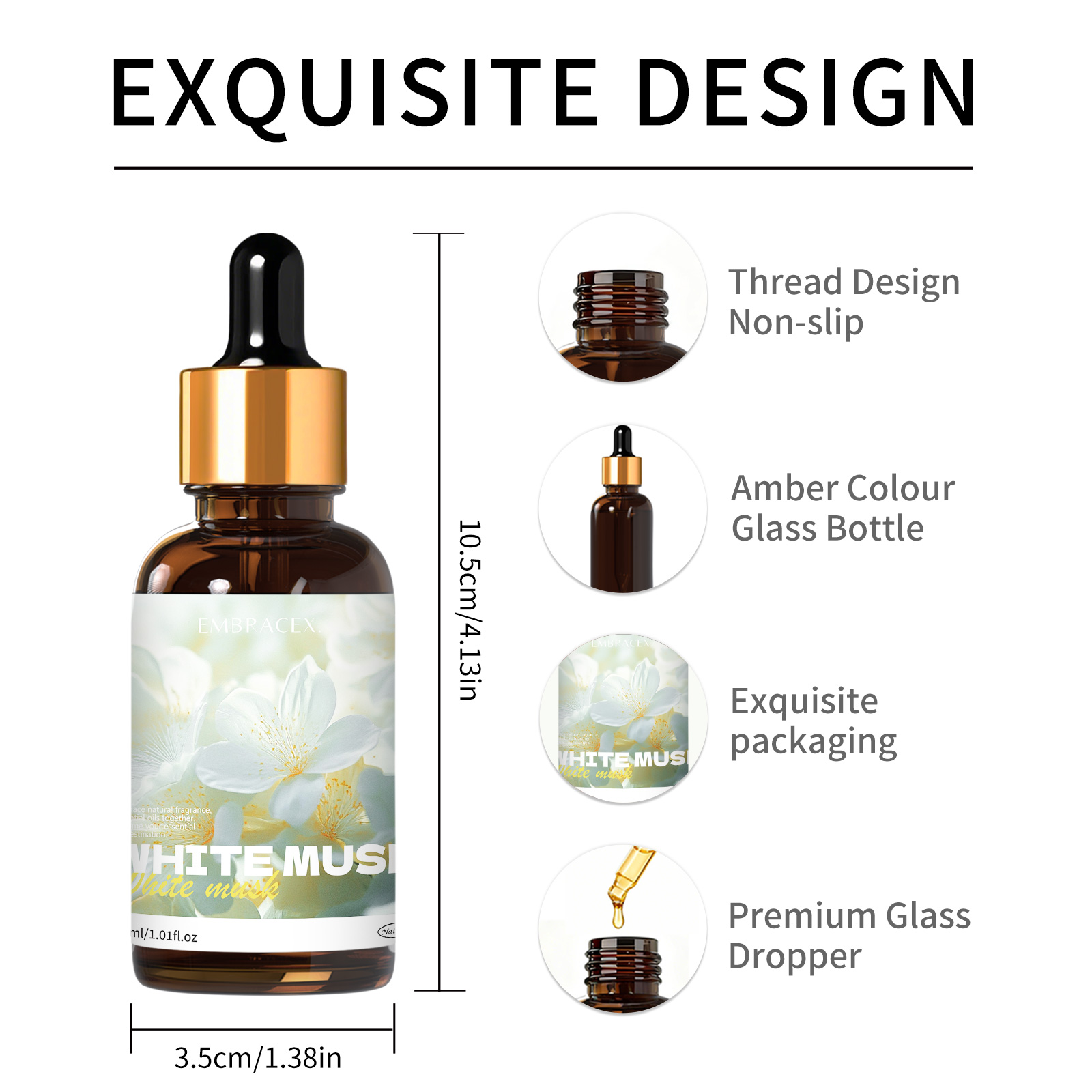 Huiles parfumées au musc blanc - Candle Fragrance Supplies avis et prix