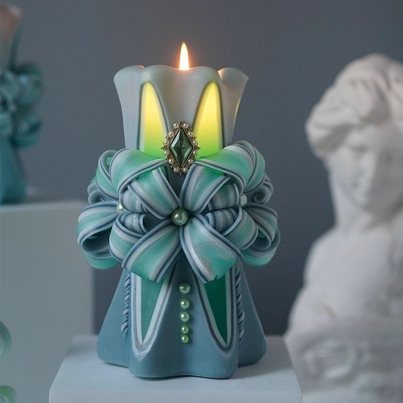 Bougie parfumée sculptée, mati - Candle Supplies To Make Candles avis et prix